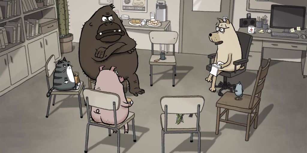 Animal Behaviour Screenshot Oscar Best Animated Short Film 2019